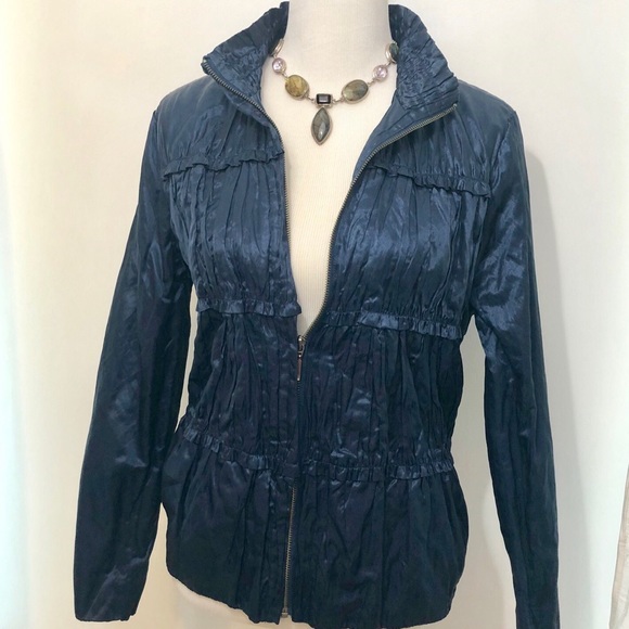 Chico’s Blue Jacket - Picture 4 of 8